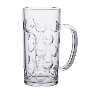 Ølkrus glassFORever 0.5 Ltr. Ø8.2xH16.4cm SAN Klar,24 stk/krt