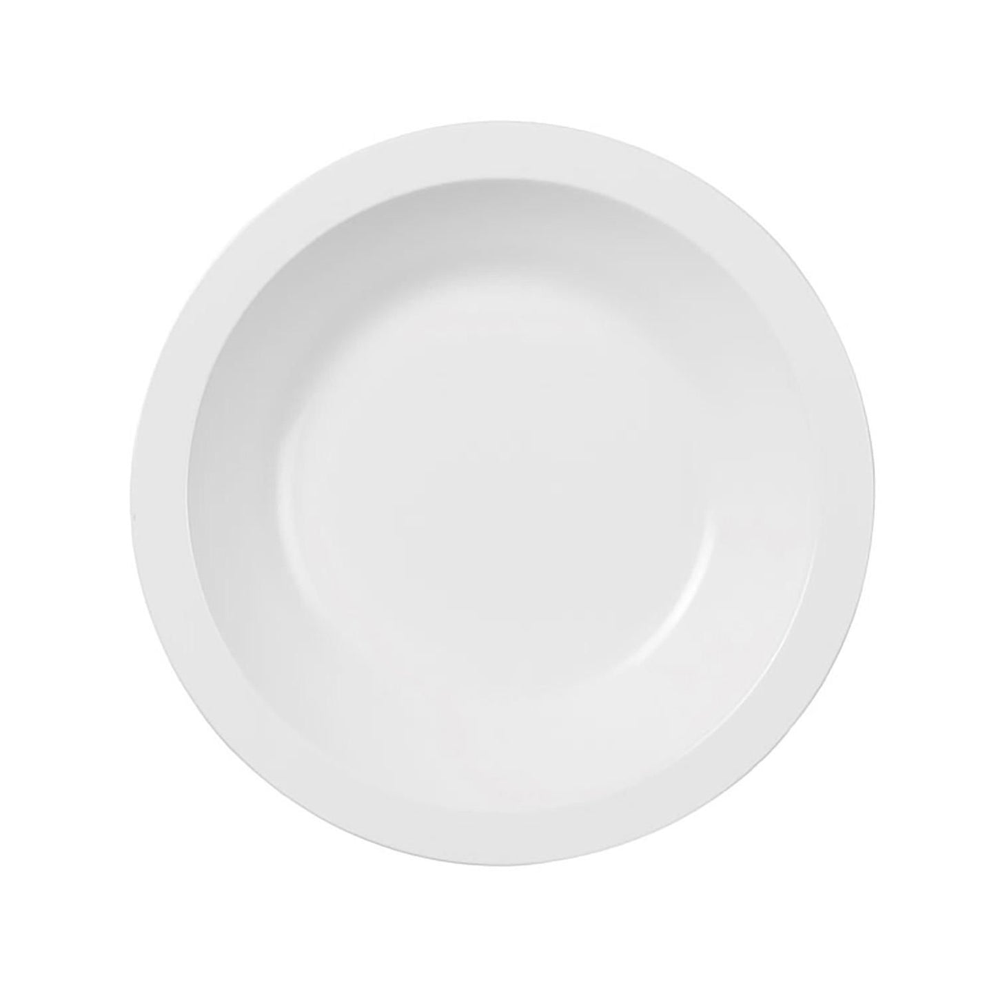 Tallerken Rosti Mepal Hamlet Ø21 cm dyb Melamin Hvid,6 stk/pk