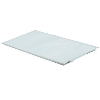 Polypapir 28x33 cm 50 gr Kraft+10 gr PE Hvid,1000 stk/krt