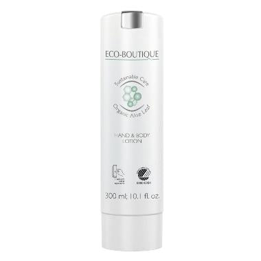 Hudcreme Eco-Boutique Hand & Body Lotion 300ml med parfume Smart care tryk,30 fl x 300 ml/krt