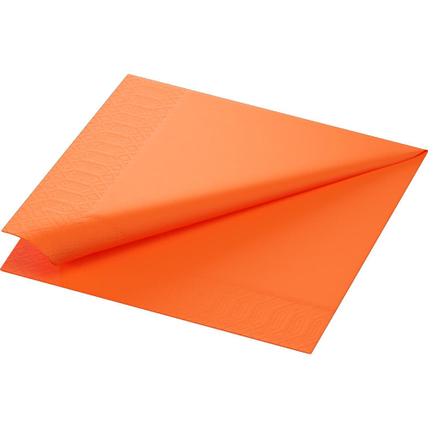 Serviet Duni 40x40cm 3-lag Sun Orange,8 pk x 125 stk/krt