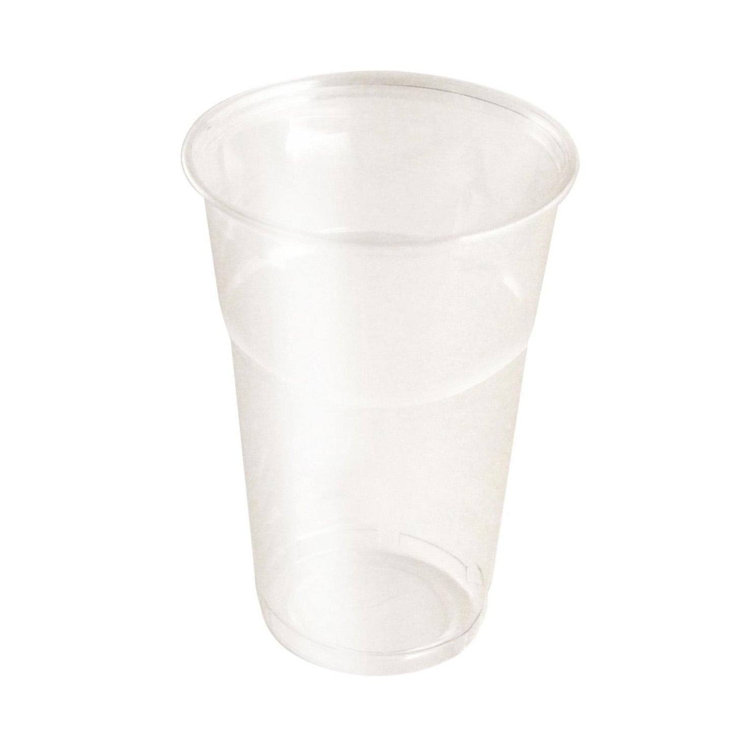 Plastglas 30 cl Ø85xH115 mm bioplast PLA Klar,50 stk/ps