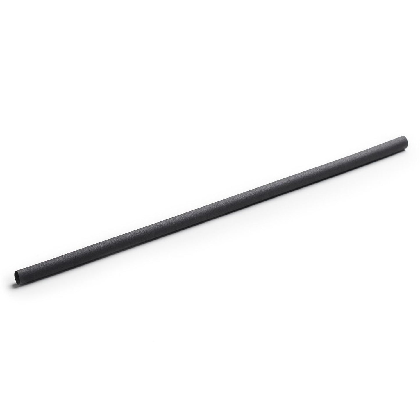 Sugerør Ø6x230mm uden knæk plantebaseret plast Charcoal til Flergangsbrug,250 stk/ps