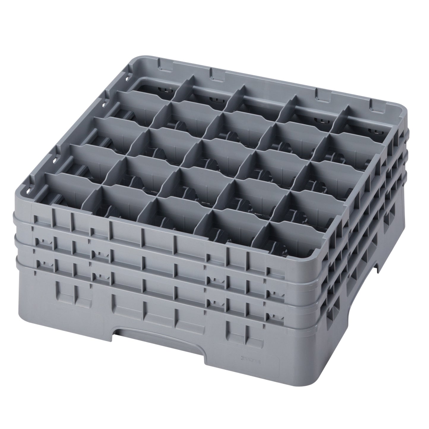 Opvaskekurv Cambro 50x50cm til Glas 25-rum Plast Grå,stk
