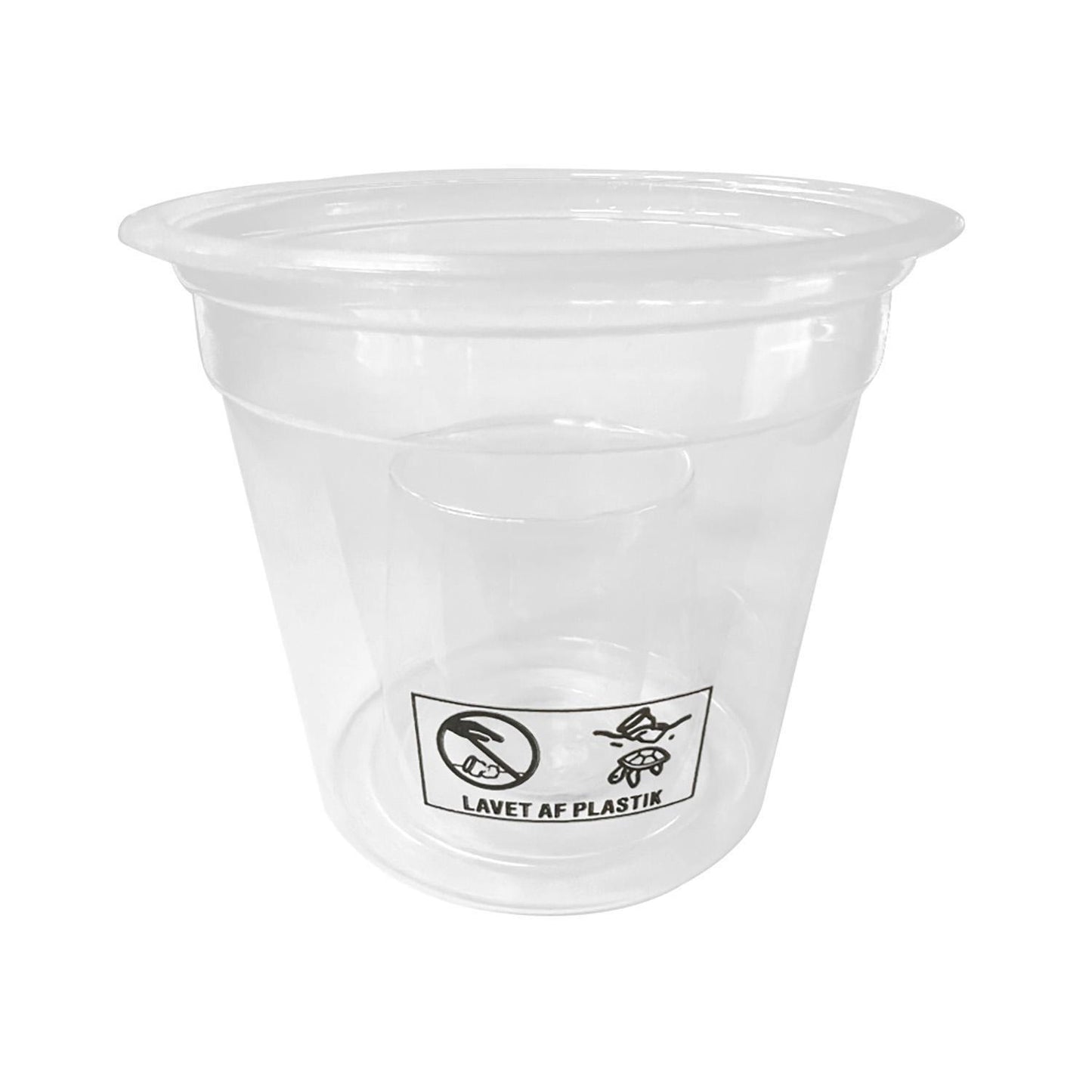Plastglas 175ml+25ml Shot Bomb PP klar,50 stk/ps