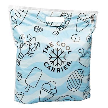 Termopose pose kvadratisk 21L L50xB47,5cmxH1cm plast med invendigt håndtag,50 stk/krt