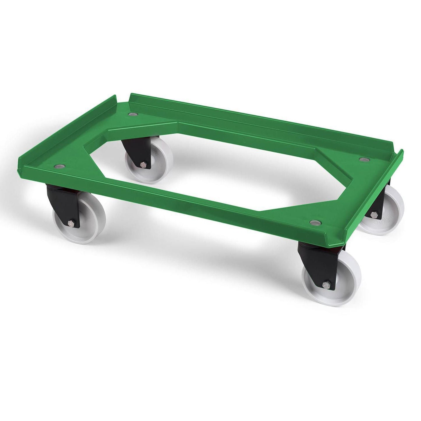 Tralle Mini Moove Standard L60xB40 cm 4 hjul ABS PP grøn,7 stk/krt