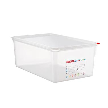 Beholder Araven lufttæt L53xB32.5xH20cm 1/1GN 27.5ltr polypropylen låg klar,stk