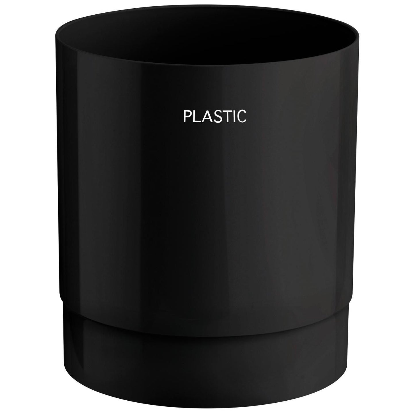 Affaldsspand 13 ltr Plast Sort,stk