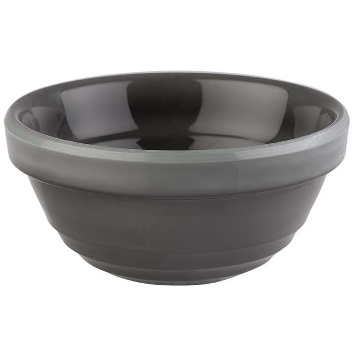 Skål Emma 60ml Ø7.5x3.5cm melamin grå,stk
