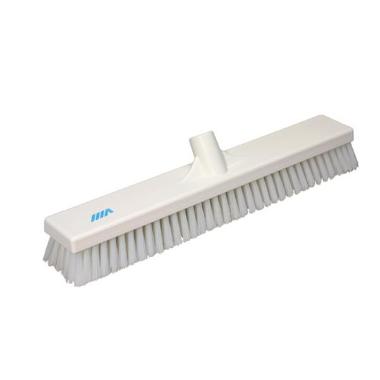 Gulvskrubbe 47 cm Stiv Hvid,stk