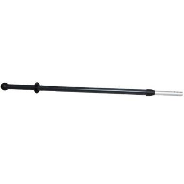 Teleskopskaft 100-170 cm drejelig gummikugle,1 stk