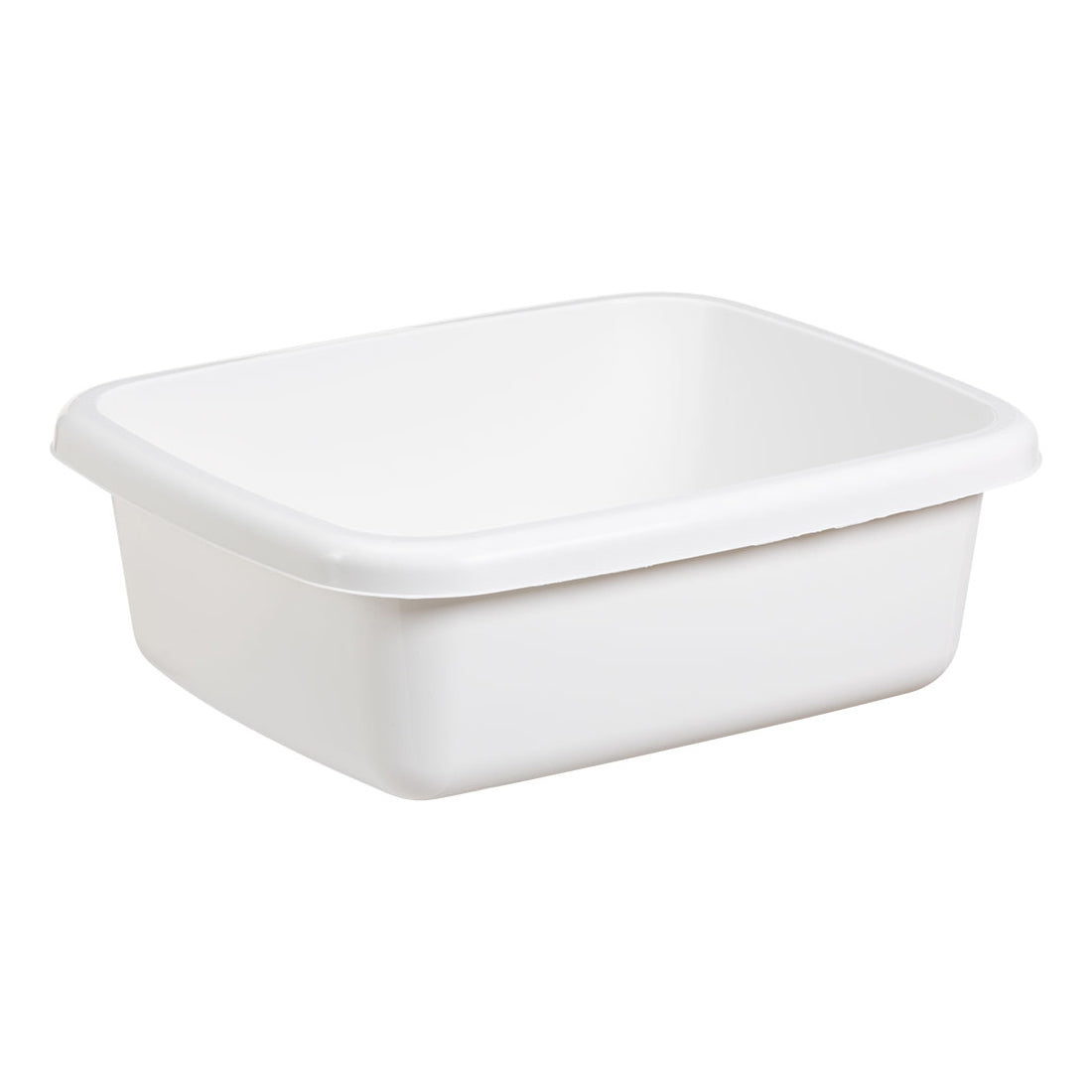 Opvaskebalje 10 ltr 370x302x124 mm Rektangulær Hvid,stk