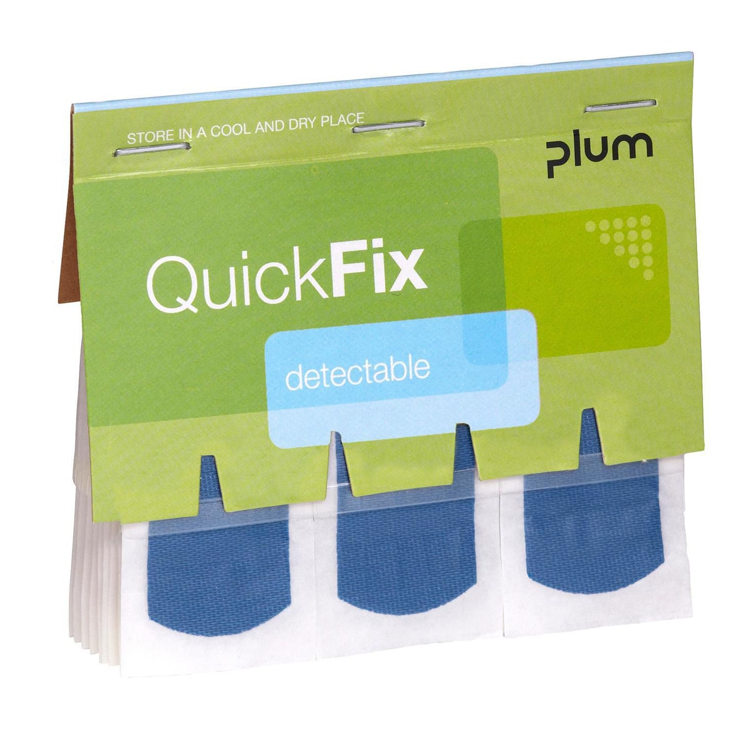 Plaster Detectable Sporbare Blå,6 stk/pk