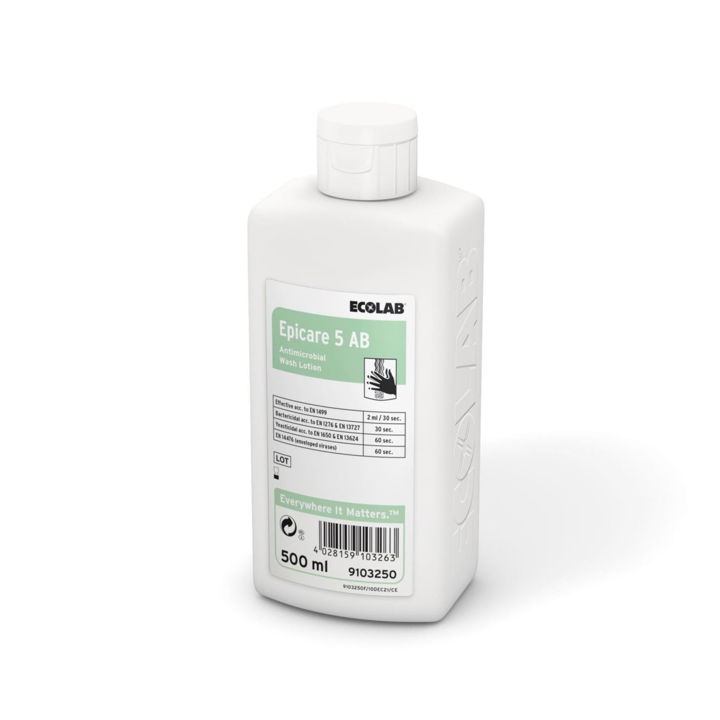 Håndsæbe/Vaskelotion Flydende Epicare 5 AB 500ml Antibakteriel,6 fl x 0,5 ltr/krt
