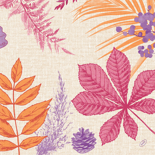 Serviet Dunisoft Airlaid 40x40cm Bright Autumn,60 stk/pk