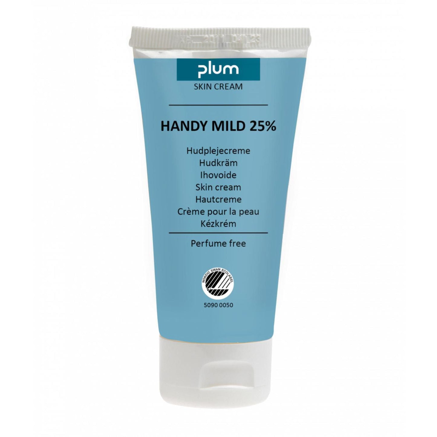Hudcreme Handy Mild 100ml Svanemærket uden Parfume Snaplåg 25% fedt,100 Ml/tub