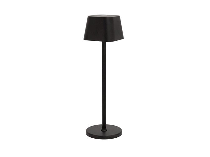Lampe LED dæmpbar Georgina med magnetisk ladekabel sort,1 stk