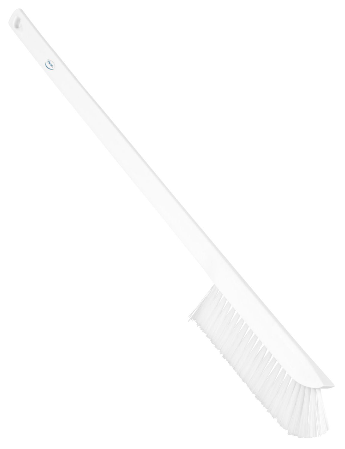 Vaskebørste Medium Ultra smal L60xB15xH6cm med langt skaft hvid,1 stk