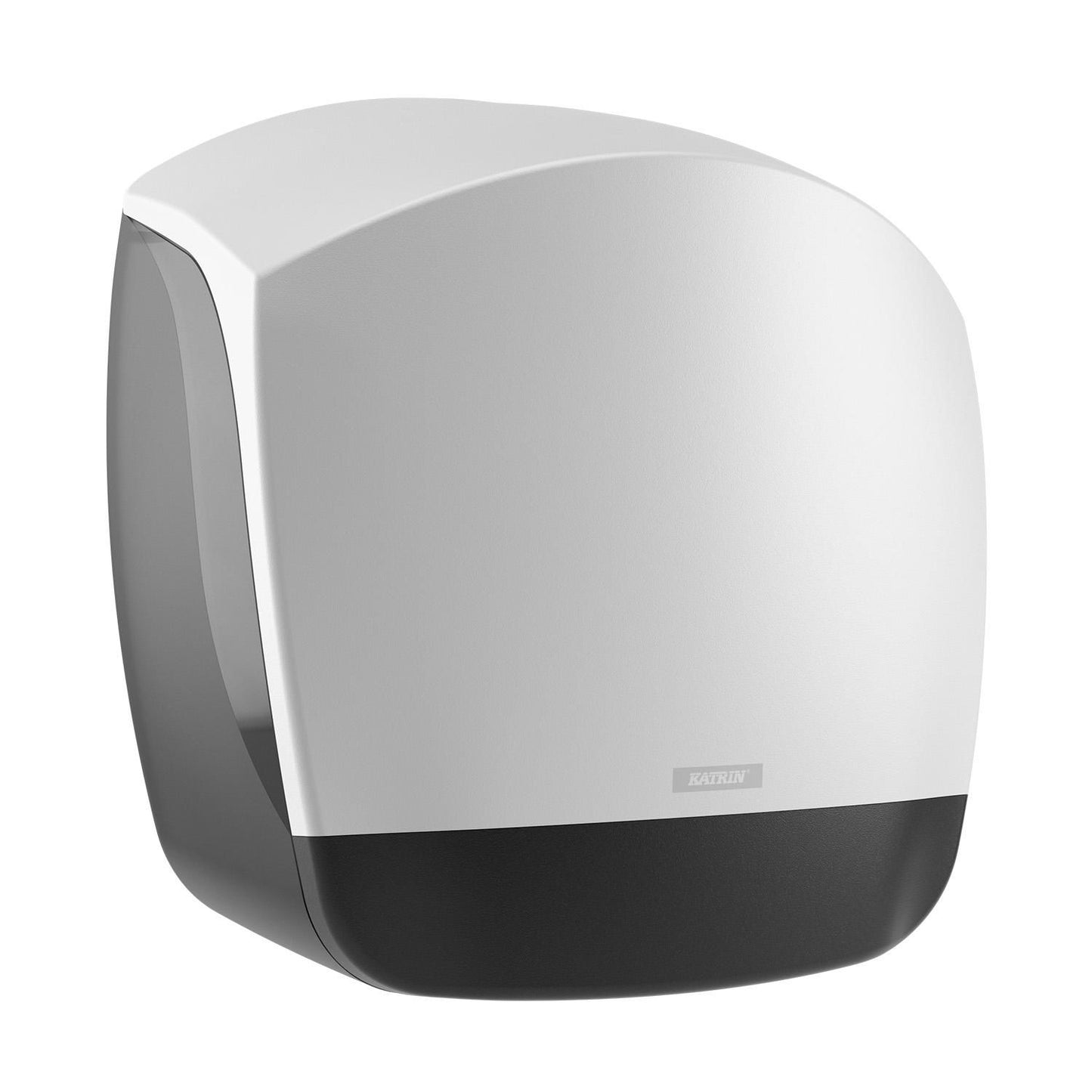 Dispenser Toiletpapir Katrin Gigant S Mini L15.4xB24.4xH25.4cm Plast Hvid,1 stk