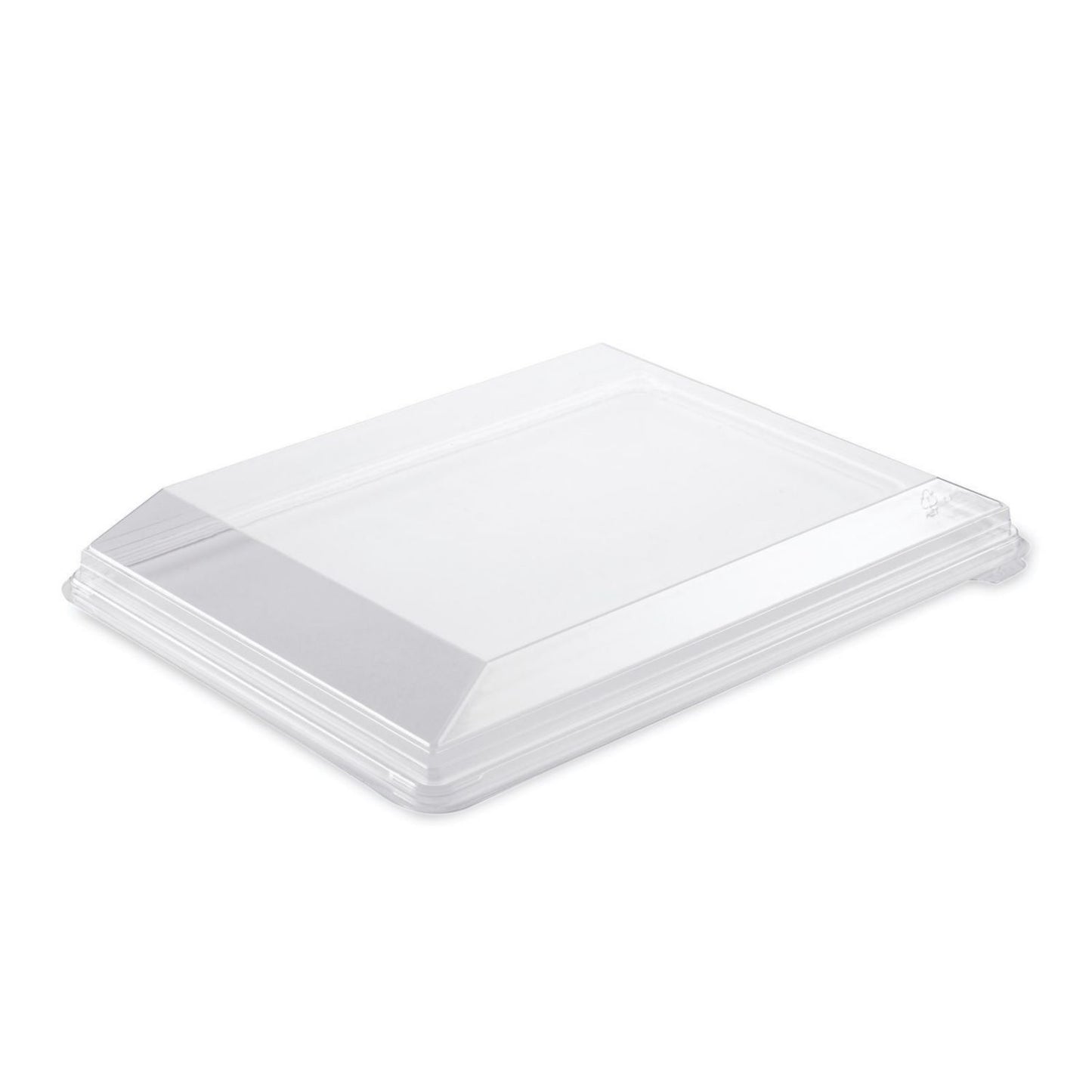 Plastlåg Zen Tapas L320xB250xH36mm RPET Klar,2 pk x 60 stk/krt