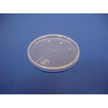 Plastlåg Ø132mm PP klar,16 ps x 95 stk/krt