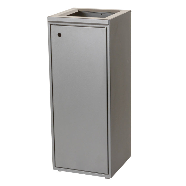 Affaldsstativ 100ltr L360xB360xH865mm med Softclose låg Grå,1 stk