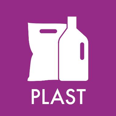 Piktogram L120xB120mm Plast,1 stk