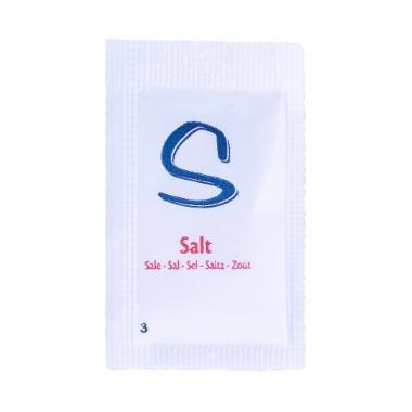 Salt portionsbrev i displaymodel 1g,2000 stk/krt