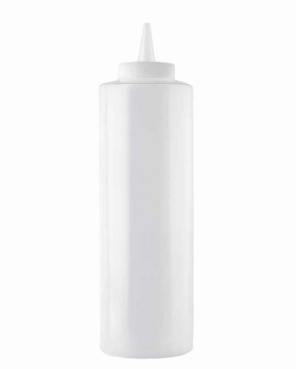 Plastflaske 700ml B7xH26cm med Tud/Skruelåg Klar,1 stk