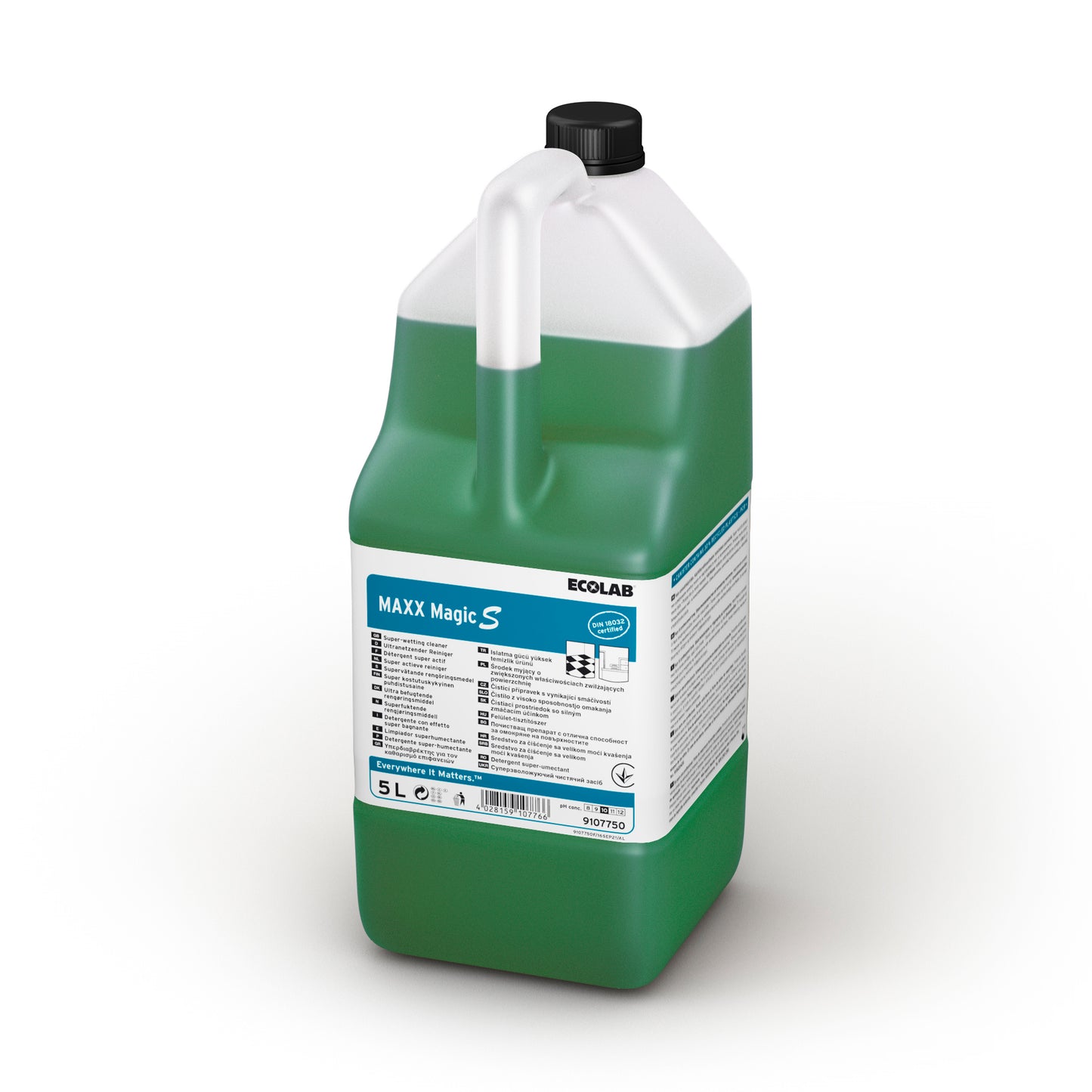 Universalrengøring flydende Maxx Magic S 5ltr Ecolabel til porøse overflader,5 ltr/dnk