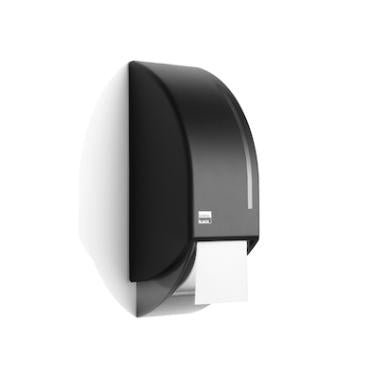 Dispenser Toiletpapir BlackSatino L16xB15xH43cm Plast Sort,1 stk/krt