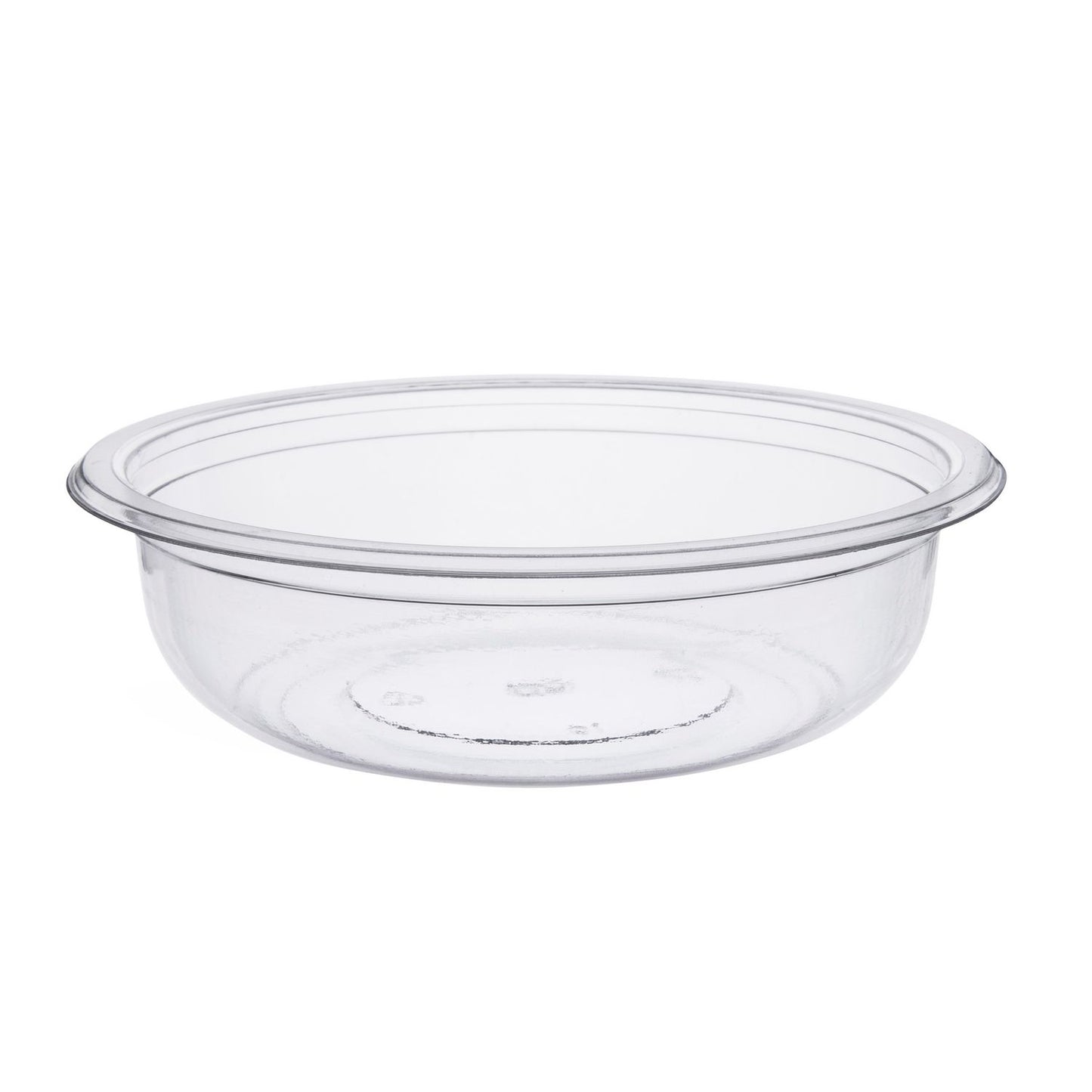 Bæger DeliGreen Rund 240ml Ø129xH37.20mm RPET Transparent,12 ps x 42 stk x 1 stk/krt