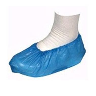 Skoovertræk 36cm 35my CPE blå,100 stk/ps