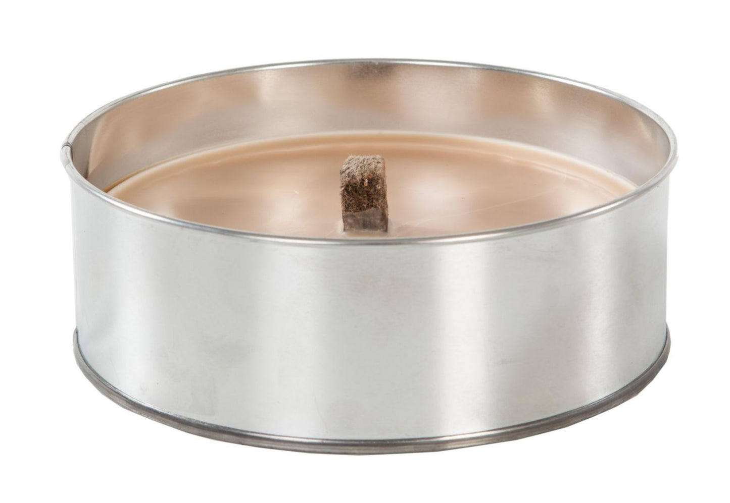 Haveblus Dåse Ø15.5xH5.5cm Brændetid 10 timer Beige,20 stk/krt