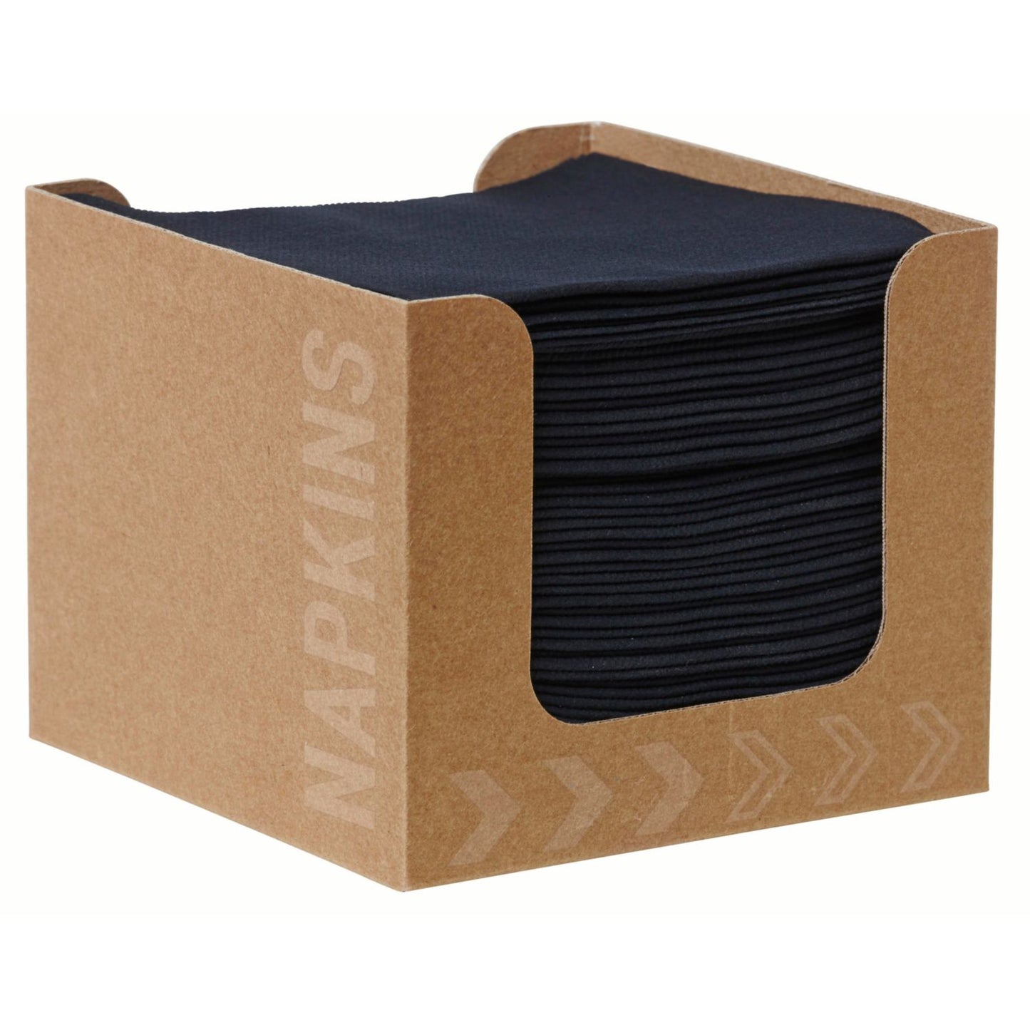 Serviet Bio Dunisoft 20x20cm Sort,24 pk x 50 stk/krt