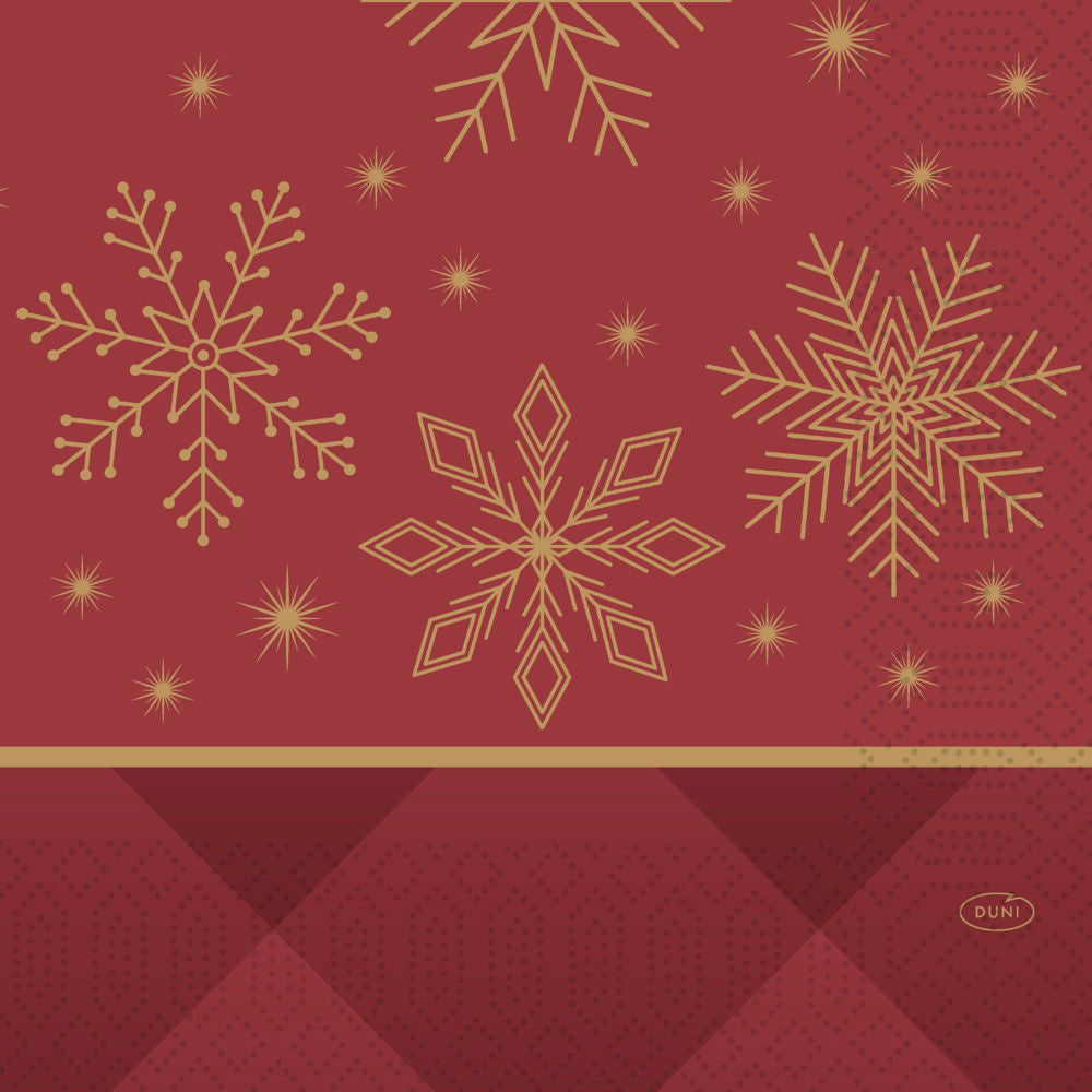 Serviet Duni 3-lag 33x33cm Rhombus Bordeaux,50 stk/pk