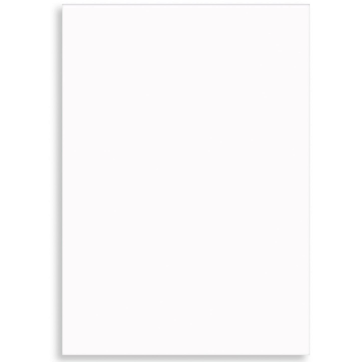 Blok 100 Ark A7 60g L10.5xB7.4xH0.76cm Svanemærket Uden Linjer Hvid,10 stk/pk