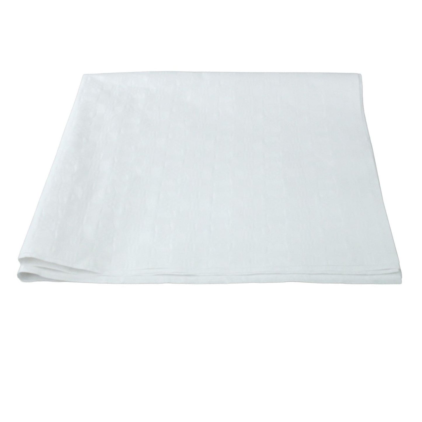 Dug Stikdug Damask L80xB80cm 40g Hvid,250 stk/krt