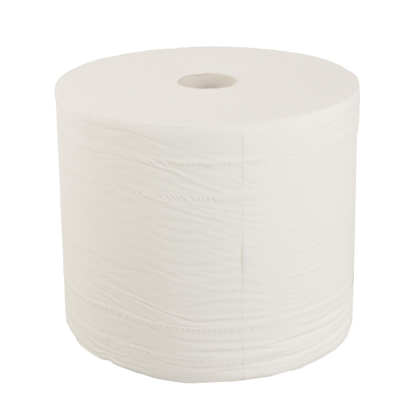 Aftørringsrulle Industri Pristine 3-lag Perfo. Ø34xB29.3cmxL440m Nyfib. Hvid,1 rl/sæk