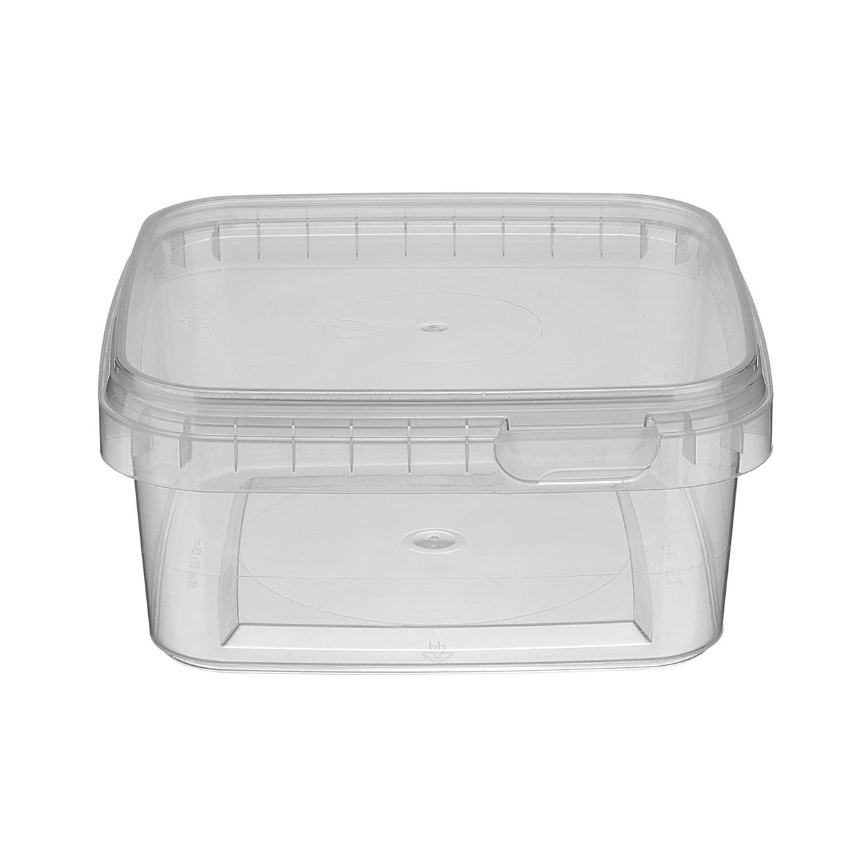 Bøtte 600ml L129xB129xH59mm PP 1/PL 3888stk Klar,1 stk