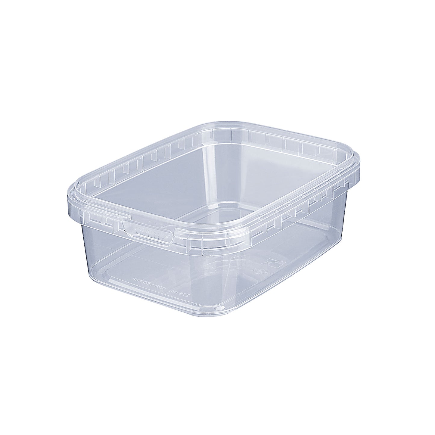 Bøtte 275ml L120xB90H59mm PP 24 stk/ps Klar,24 stk/ps