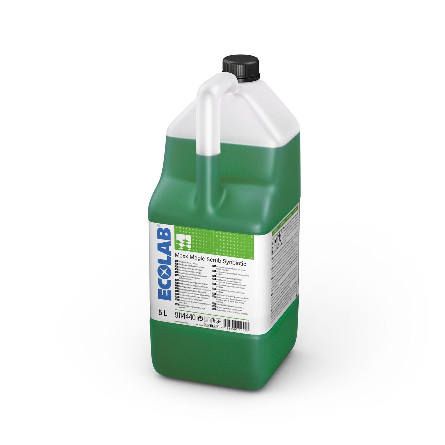 Gulvrengøring Maxx Magic Scrub Synbiotic 5ltr med Parfume Ecolabel Maskine,5 ltr/dnk