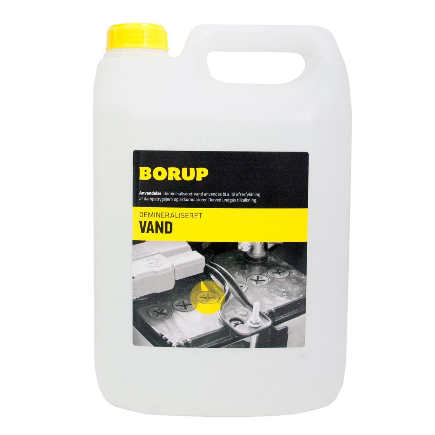 Demineraliseret vand 5ltr,5 ltr/dnk