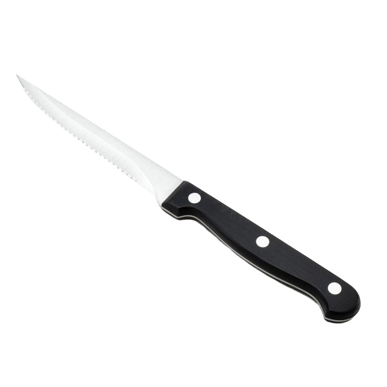 Grillkniv Proffline L22cm Rustfri stål Sort Skaft,6 stk/pk