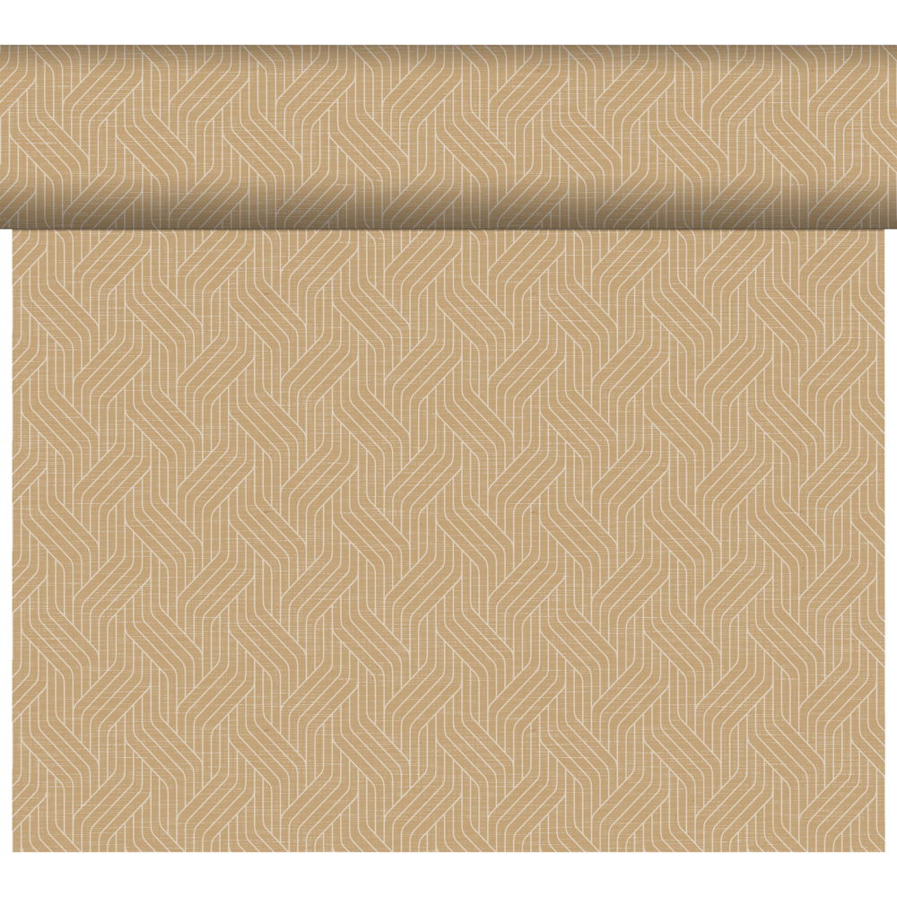 Kuvertløber Bio Dunicel Tête-à-tête Woven Natural B0,4xL24m Brun,4 pk x 1 stk/krt