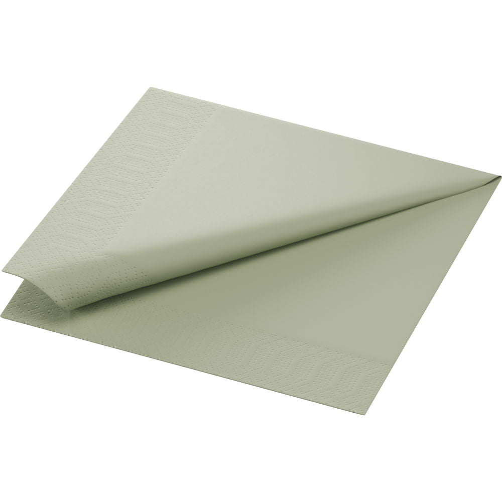 Serviet Duni 40x40cm 3-lags Pistachio Green,250 stk/pk