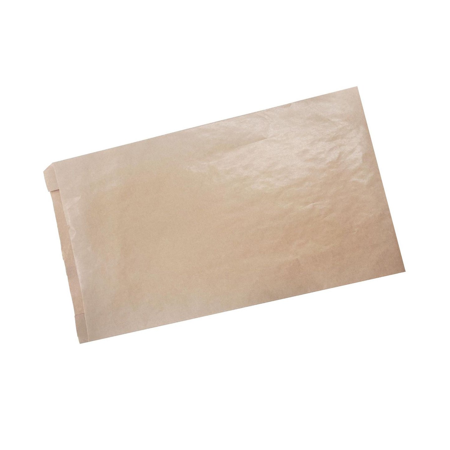 Bagerpose 10kg Rektangulær L300/(2x45)xB520+20mm Papir 50gr Brun,250 stk/krt