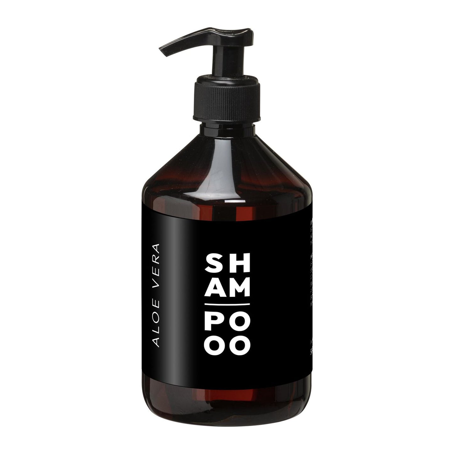 Shampoo Aloe Vera Flydende 500ml med Parfume/Pumpe uden Parabener,500 ml/fl