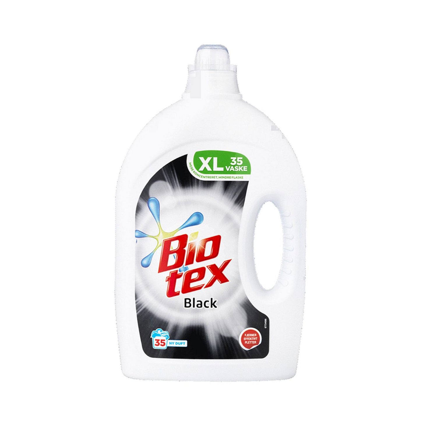 Tøjvask Flydende Bio-tex Black 1750ml med Parfume uden Blegemiddel/Optisk hvidt,1750 ml/dnk